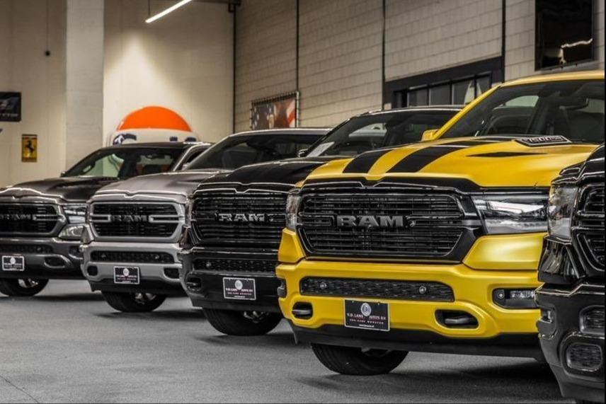 Dodge Ram 1500 afmetingen grote Amerikaanse pickup truck